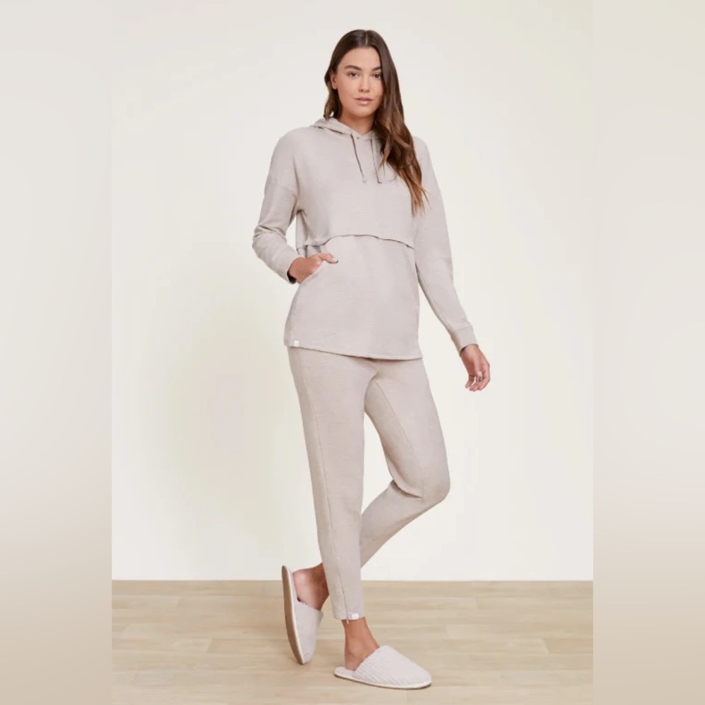 NWT Malibu Collection® Brushed Luxe Lounge Anorak Sweatshirt Barefoot Dreams.